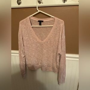 Forever 21 pink sweater